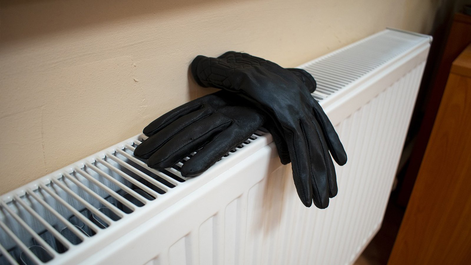 Gloves on a Radiator