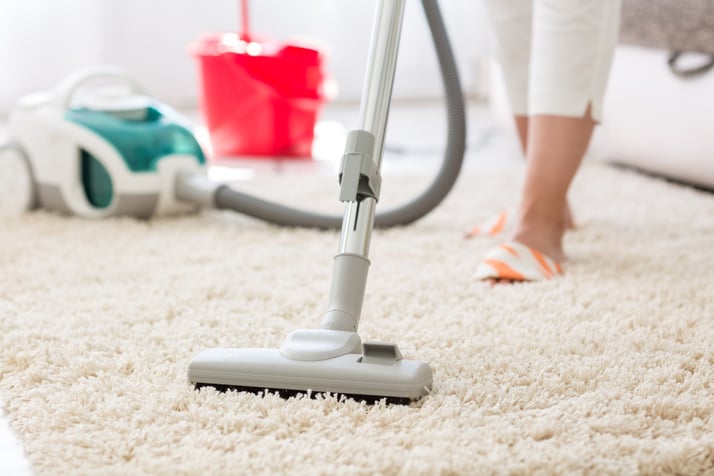 carpet cleaning at home